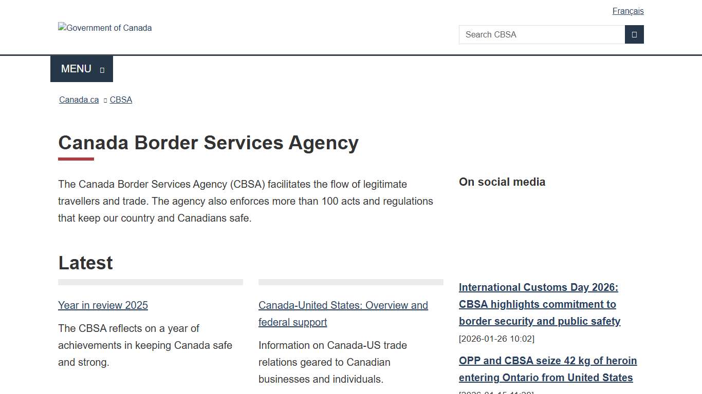 Canada Border Services Agency